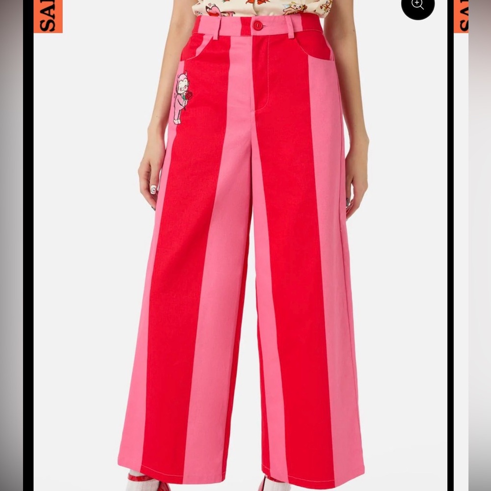 Dangerfield Love Letter Wide Leg Pants